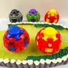 Giroscópio Criativo Vingadores Pequeno de Apertar e Soltar para Alívio do Estresse, Giroscópio de Apertar e Soltar Divertido de Alto Valor