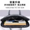 Maletín de Negocios con Logo para Hombre de Tela Oxford Bolsa para Computadora Impermeable Bolsa para Documentos de Conferencia de Información Impresión