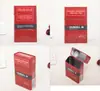 Caja de Cigarrillos de Hojalata Personalizada para Diez Cigarrillos, Estuche Metálico para Cigarrillos con Tapa Abatible, Lata Cuadrada, Estilo Popular, Caja de Cigarrillos para 20 Paquetes