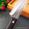 Faca de anel de dedo forjada à mão faca de osso aço inoxidável cozinha corte afiada multi-função faca de corte de carne