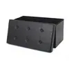 Banqueta de armazenamento exclusiva da Amazon, banqueta multifuncional para trocar de sapatos, caixa de armazenamento de roupas, banqueta doméstica, banqueta de armazenamento dobrável