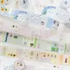 Fita Patchwork Crepúsculo Série Sonho das Quatro Estações INS Fofo Decoração de Diário DIY Adesivos Reutilizáveis 4 Designs