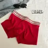 "Ano Novo do Cavalo" Cueca Boxer Masculina Vermelha para o Ano do Seu Nascimento, Boxer Briefs 10A Modal Antibacteriano Textura Amiga da Pele