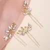 Set de Tres Piezas de Horquillas Transfronterizas Europeas y Americanas con Pasadores Irregulares y Tenedores para Ropa Xiuhe, Estilo Antiguo y Accesorios para el Cabello al por Mayor
