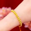 Pulsera de imitación de oro de 24k pulsera vacía exquisita para hombre y mujer gruesa 5D Trébol para novia suministro Taobao al por mayor