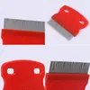 Peine para Eliminar Pulgas de Mascotas Peine para Dientes de Perro Peine de Doble Agujero para Gato Peine de Belleza para Mascotas con Pulgas Herramienta para Eliminar Pulgas Venta al por Mayor