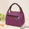 Bolsa de Mão Estampada com Tendência Nacional da Moda, Grande Capacidade, Prática, Resistente ao Desgaste, Bolsa Saco, Armazenamento de Lancheira para o Trabalho, Venda por Atacado