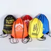 Bolsa de poliéster 210d para fabricante, bolsa con cordón, bolsa con cordón de nailon personalizada, mochila con cordón, mochila personalizada, bolsa de baloncesto