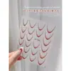 Adesivos Franceses Degradê para Nail Art 2025 Novos Adesivos de Listras Sorriso Versáteis de Alta Qualidade Decoração de Unha Usável
