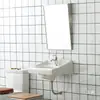 Lavabo Grande de Pared Retro Americano Lavabo de Pared Retro Línea de Recorte Lavabo de Pared Estilo Europeo