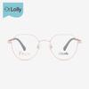 DR.LOLLY Montura de Gafas para Niños Ultraligera Titanio Puro tr Montura de Gafas para Niños Danyang Gafas Miopía Anti-Luz Azul Montura para Ojos