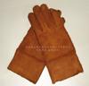 Guantes de invierno de piel con pelo al por mayor de lana real, retazo grueso cálido para amantes, esquí, montar, coche eléctrico