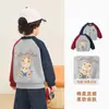 Kaka Panda Roupas Infantis Jaqueta de Baseball para Meninos Casaco de Outono para Crianças Roupas de Outono Tops para Meninas Roupas Estilo Primavera e Outono para Bebês