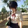 Uniforme jk original manga curta cintura camisa branca terno de estudante escola para sentir cintura slim camisa conjunto saia