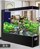 Acuario de cristal ultra transparente para sala de estar, nuevo modelo 2026, pared divisoria de pantalla, acuario de pie, no necesita cambio de agua, pecera para peces dorados
