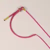 Pulsera de Media Cuenta y Media Cuerda Tejida a Mano, Nueva Tendencia Nacional Cuerda de Mano Semi-Terminada, Pulsera Original Pulsera de Cuentas DIY