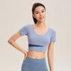 Ropa de yoga para mujer, chaleco fino de verano para deportes al aire libre, para correr, ropa profesional de entrenamiento de pilates y fitness.