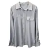 Camisa Holgada Femenina con Caída, Estilo Coreano Dongdaemun, Protección Solar, Relajada y Perezosa, Transfronteriza, de Corea