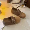 Zapatos Casuales de Piel Suave Cobertura Total para Mujer Estilo Nuevo Otoño 2026 Versátiles Suela Suave Cómodos Zapatos que No Cansan Pies Planos para Mujer