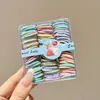 Elásticos de Cabelo Dopamine para Crianças, Tamanho de Polegar, para Meninas, Faixas de Cabelo de Bebê, Pequenos Prendedores de Rabo de Cavalo, Acessórios de Cabelo de Alta Elasticidade que Não Danificam