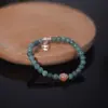 Muestra de Pulsera de Jade Liquidación Pulsera de Bolas de Colores Diversas Bolas de Jade Natural Pulsera Transparente como el Hielo Regalo de Cumpleaños