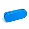 Estuche Rectangular de Silicona Caja de Papelería de Silicona Estuche de Dibujos Animados para Estudiante Bolsa de Almacenamiento Estuche Transparente Logo Imprimible