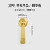Atacado de fábrica alça de latão porta de armário Novo estilo chinês alça de gaveta de guarda-roupa alça de armário Alça dourada de furo único alça de porta
