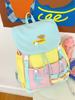 Mochila de Color Contrastante Dopamina para Estudiantes de Secundaria y Preparatoria, Bolsa Escolar Casual y Versátil de Gran Capacidad, Mochila Dulce para Salidas de Chicas