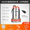 Bomba Sumergible CC 12V 24V 48V 60V Volt Bomba de Agua para Vehículos Eléctricos Bomba para Riego de Hortalizas Bomba de Riego Bomba de Agua