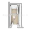 Elevador Residencial para Vilas Pequenas, Tipo Tração, Sem Poço, para Áticos Duplex, Personalizado pelo Fabricante Yongli Lingshi
