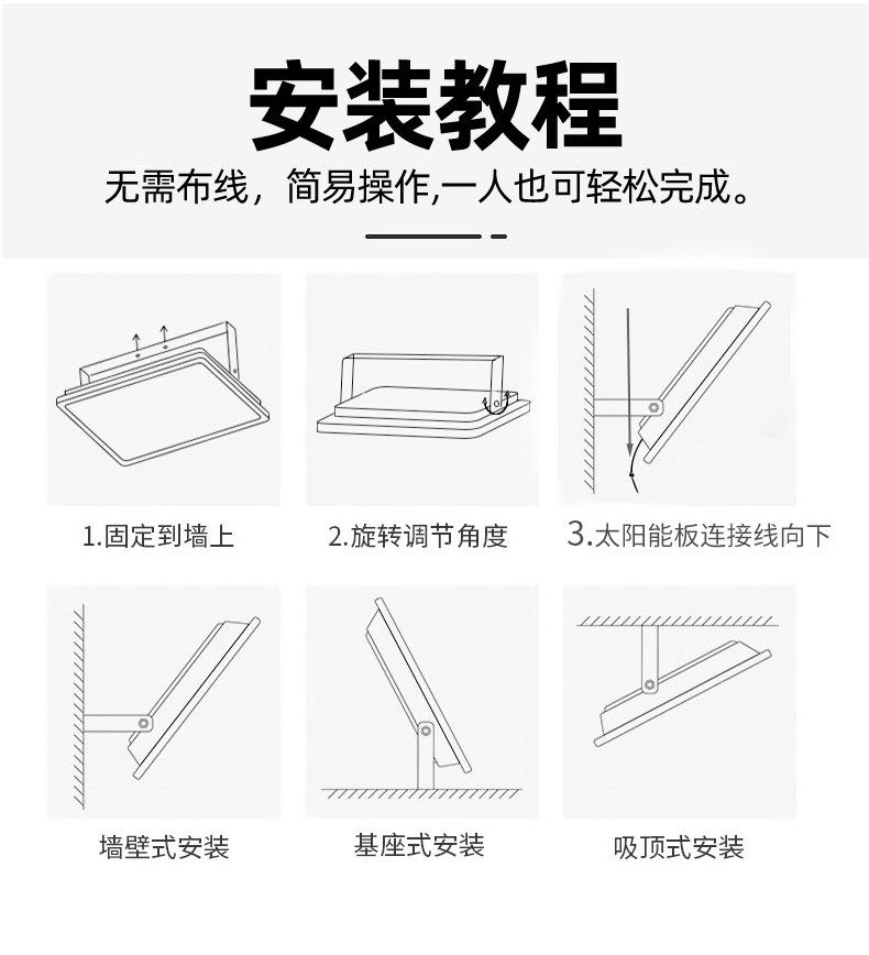 阳台太阳能灯