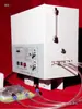 Aceitador de cadena de recubrimiento microordenador rociador de aceite totalmente automático temporizador aceitado cuantitativo dispensador de aceite