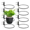 4.5. 6.8 polegadas Gancho de Parede Pendurado Anel Cesta de Flores Gancho de Parede Suporte de Vaso de Plantação Metal Exterior Interior