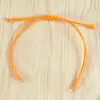Pulsera semiacabada DIY y cordón de nudo tejido a mano con cuentas y cierre de seguridad, cordón rojo para el año del zodiaco, en stock