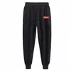 Pantalones de chándal para hombre Otoño e Invierno Terciopelo Engrosado Sueltos Pantalones Obra de Construcción Marca Moderna Calentitos Leggings Pantalones Harem