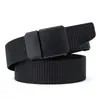 Cinto de Lona Masculino Simples Transfronteiriço para Treinamento Militar Estudante, Cinto de Jeans Tendência, Cinto de Cintura com Fivela de Pressão para Jovens Personalizado