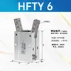 Cilindro Neumático de Dedo Tipo Y HFY10/HFTY16/20/25/32/6 puntos de Apertura y Cierre Pinza Neumática Manipulador de Pinza Pequeña