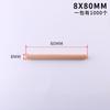 Graminewood Eucalipto Bétula Madeira de Faia Madeira de Porco Cavilha Plugue de Madeira Redondo Vara de Madeira Sarja Conector de Móveis m6m8m10mm12