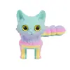 Gatito Lindo Impreso en 3D con Articulaciones Móviles en la Cola, Juguete Modelo Adorno de Regalo Infantil Transfronterizo, Suministro de Fábrica