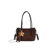 Bolso bandolera versátil casual vintage, bolso de mano simple estilo coreano para el día a día, bolso de hombro con diseño elegante estilo Ins para mujer