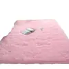 Venta al por mayor transfronteriza de mantas suaves de felpa de seda de color sólido teñidas en degradado para sofás, mantas refrescantes para dormitorios, mantas de mesita de noche y alfombras de sala de estar de cuerpo entero.