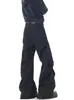 Pantalones de pierna ancha con pliegues estilo americano para hombre, nuevo modelo de verano 2026, pantalones casuales rectos para jóvenes