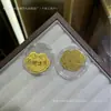 Adesivo de Telefone Ouro Puro 999 2mg Shuibei Adesivo Popular Dourado para Traseira de Telefone Loja de Ouro Transmissão ao Vivo Pequenos Presentes Físicos Varejo
