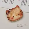 Accesorios de Resina para Manualidades de Dibujos Animados, Adornos 3D para Caja de Galletas, Pasadores, Imanes para Refrigerador, Colgantes para Llaveros
