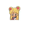 Diapositivas para Zapatos de Sailor Moon, Accesorios para Zapatos, Hebillas Decorativas para Zapatos, Decoraciones para Zapatos DIY de Goma Suave de PVC, Venta al por Mayor de Alta Gama
