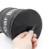 En stock bote de basura para coche de tela Oxford de doble capa Amazon portátil plegable redondo pequeño bote de basura
