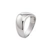 Anillo de moda transfronterizo de comercio exterior Europa y Estados Unidos minimalista metal viento frío nicho acero de titanio anillo geométrico irregular