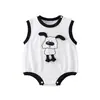Mameluco de Dibujos Animados Lindo para Bebés Niñas, Nuevo Mameluco de Bloques de Color para Verano, Mono para Bebé con Abertura en la Entrepierna