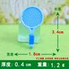 Bádminton de Dibujos Animados Miniatura Raqueta Pegamento de Crema DIY Accesorios Caseros de Resina Agujero Zapatos Zapatos Flor Pasador Cabeza