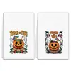 Venda Quente Transfronteiriça Toalha de Cozinha Caveira Divertida Escura Decoração de Halloween Limpeza Panos de Mesa Pano de Lavar Louça